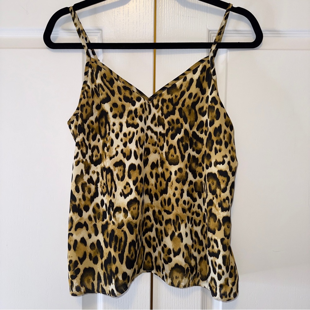 Abound Leopard Print Cami‎ Tank Top Women’s XS Nordstrom Rack